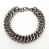 Bracelet INAA Half Persian 4 in 1 en acier inoxydable argenté