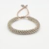 Bracelet INAA Orbela en perles Miyuki Argenté