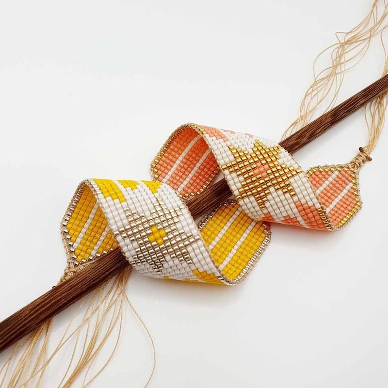 Bracelets Miyuki Boho enroulés 